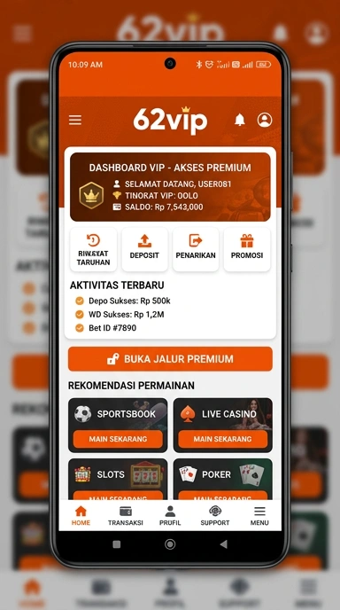 Tampilan link alternatif 62vip